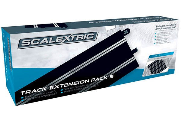 Scalextric c8554 track extension  pack 5 (8 straihts) - 2