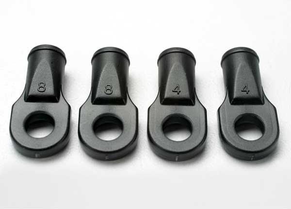 Traxxas 5348 Rod ends, Revo (large, for rear toe link only) (4)