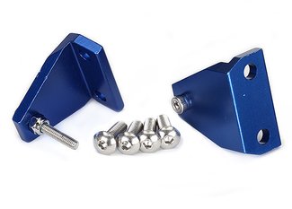 traxxas 5731X Trim tab adjuster (2)/ 4x12mm BCS stainless (4)/ 3x18mm BCS (stainless) (2)/ NL 3.0 (2)