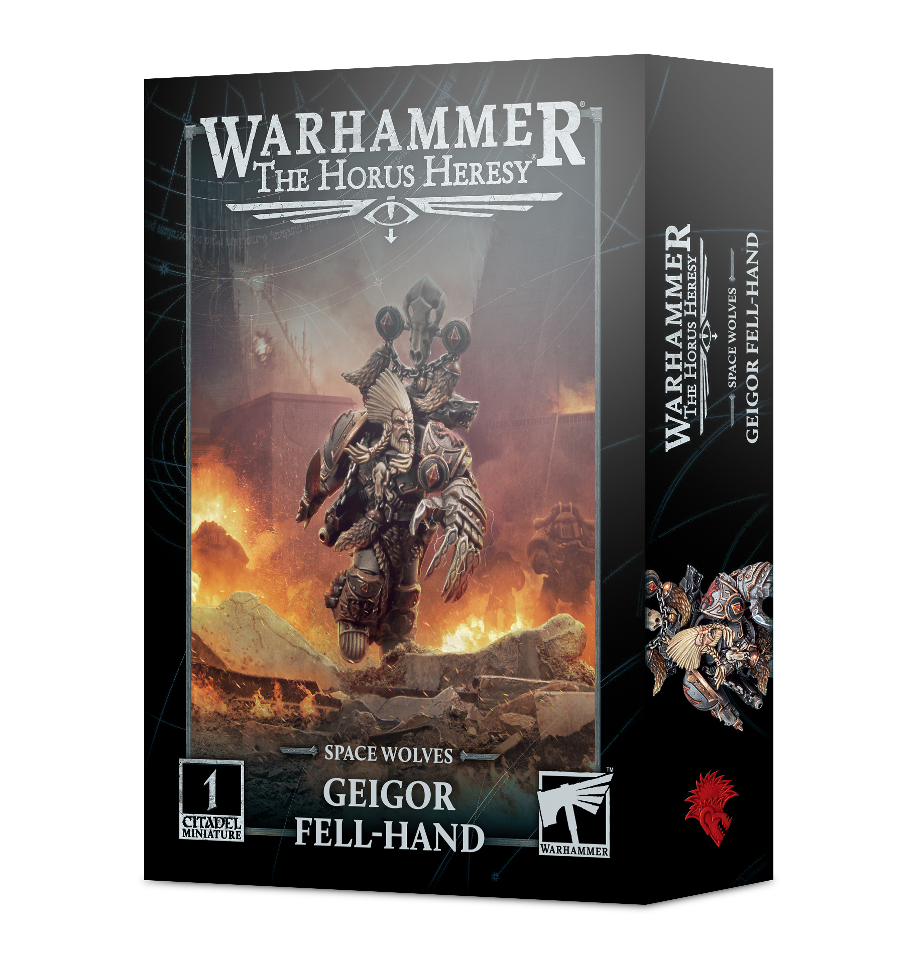 Warhammer 31-10 Space Wolves: Geigor Fell Hand
