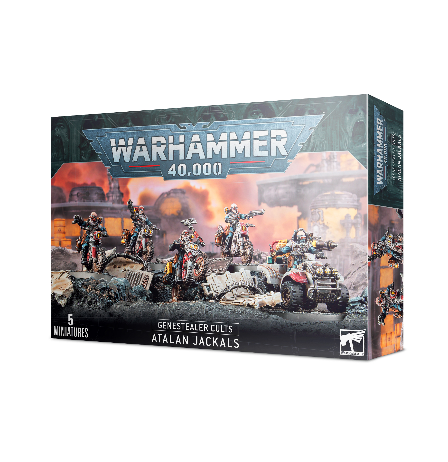 Warhammer 51-62 Genestealer Cults: Atalan Jackals