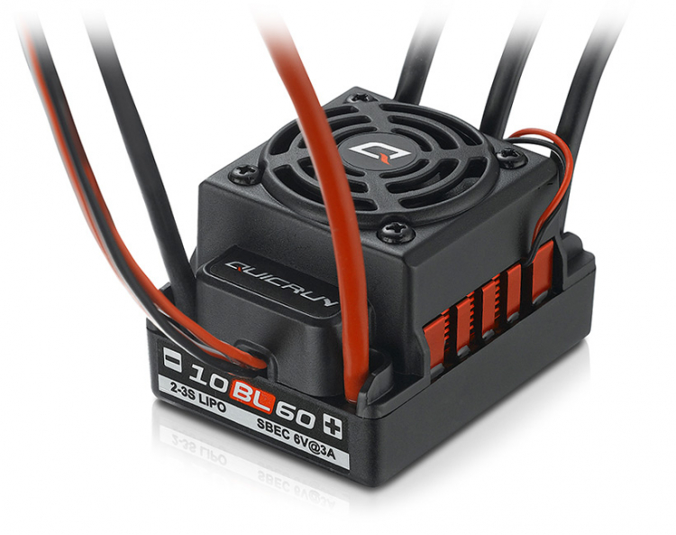 QuicRun WP 10BL60 Sensorless ESC 2-3S Car 1/10 - 4