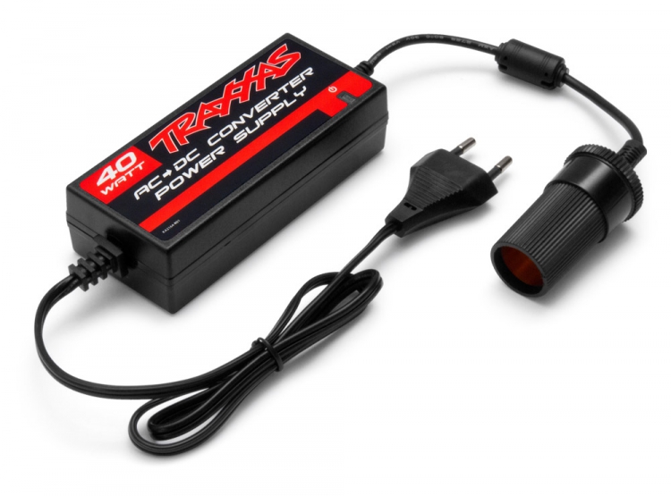 Traxxas 2976G Power Supply 110-240VAC 40W 13.8VDC/3.