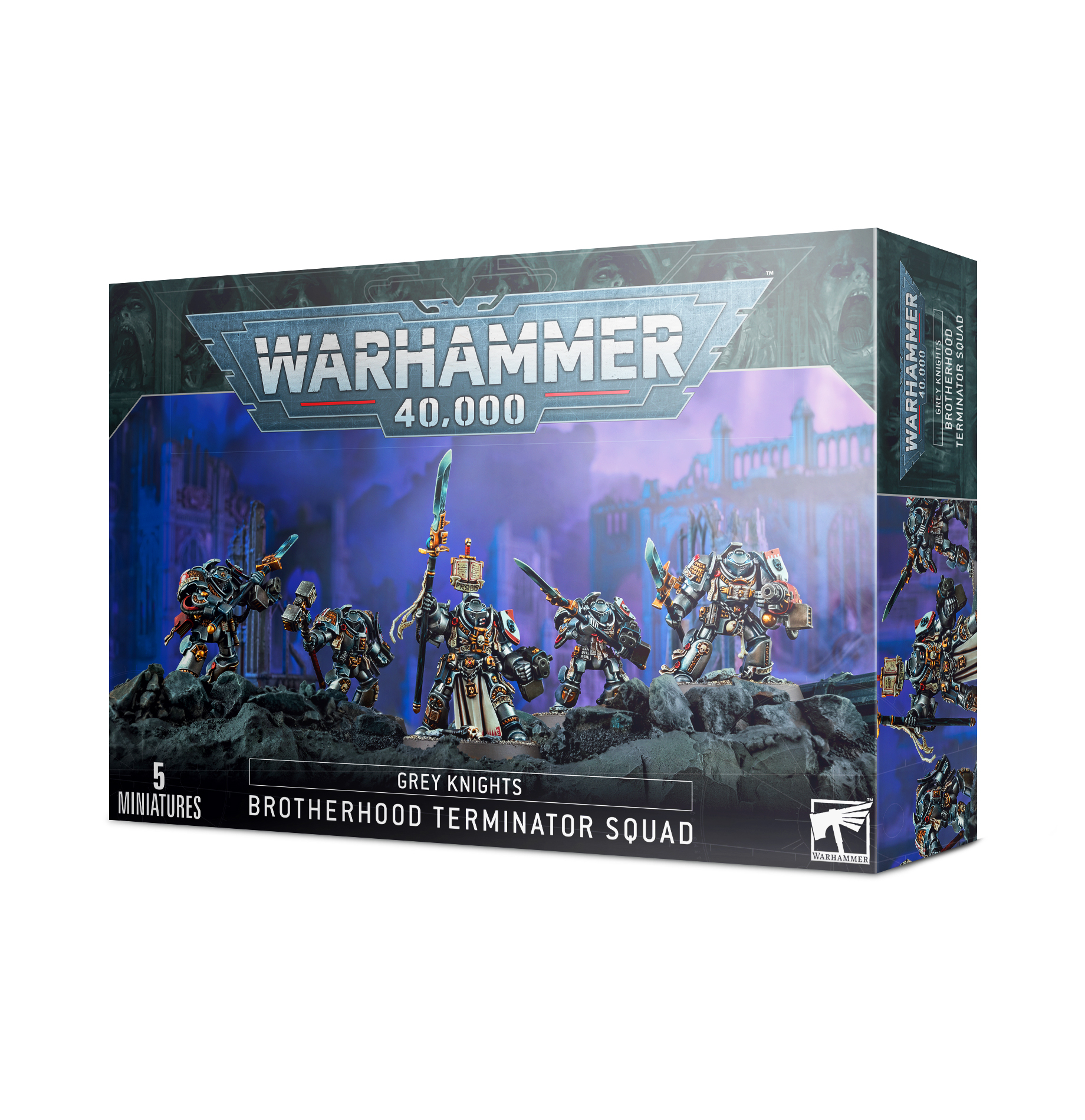 Warhammer 57-09 Grey Knights: Brotherhood Terminator Squad