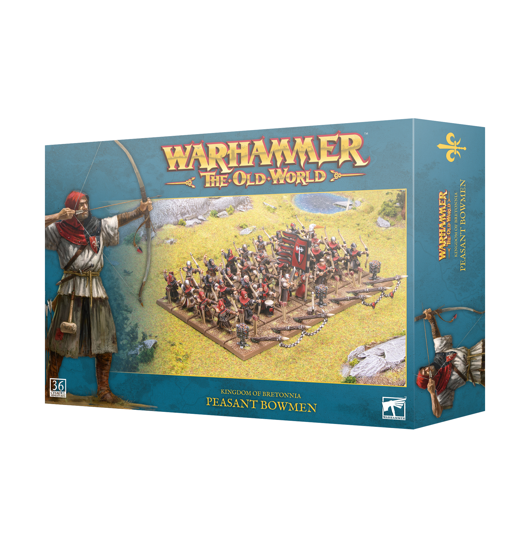 Warhammer 06-13 The Old World: Kingdom of Bretonnia: Peasant Bowmen