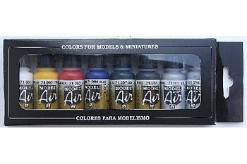 Vallejo 71174 Model set basic colors (8)