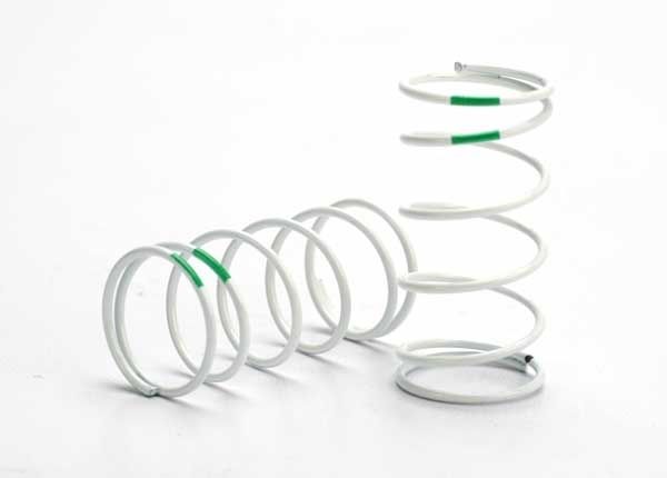 Traxxas 5430 Shock Springs GTR White (1.1 Rate Green) (2)