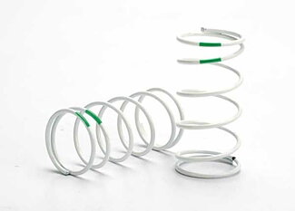 Traxxas 5430 Shock Springs GTR White (1.1 Rate Green) (2)