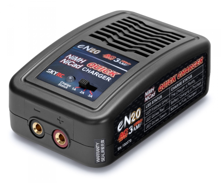SkyRC eN20 Charger NiMh 1-2-3A 4-8cells 20W 240VAC