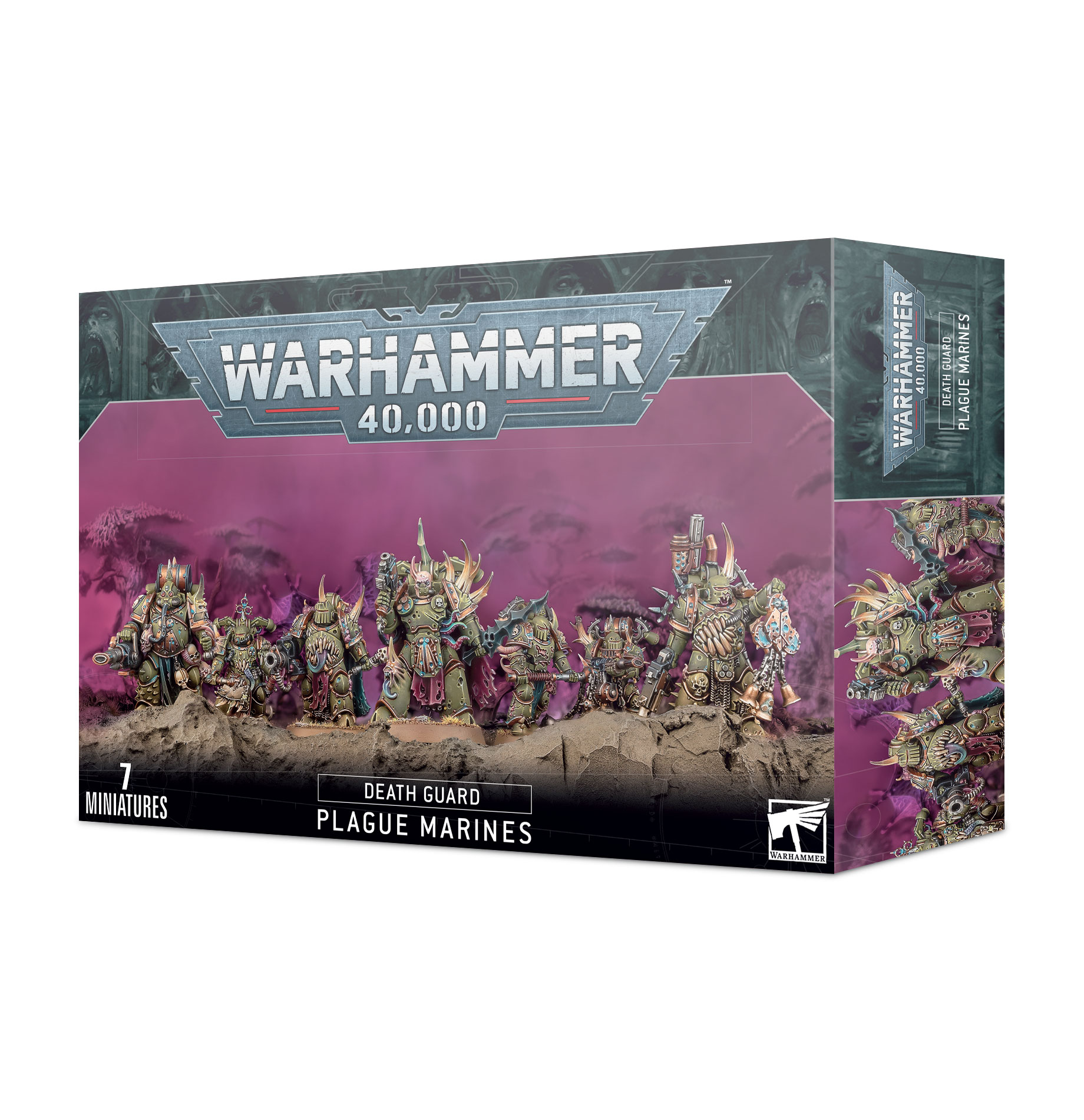 Warhammer 43-55 Death Guard: Plague Marines