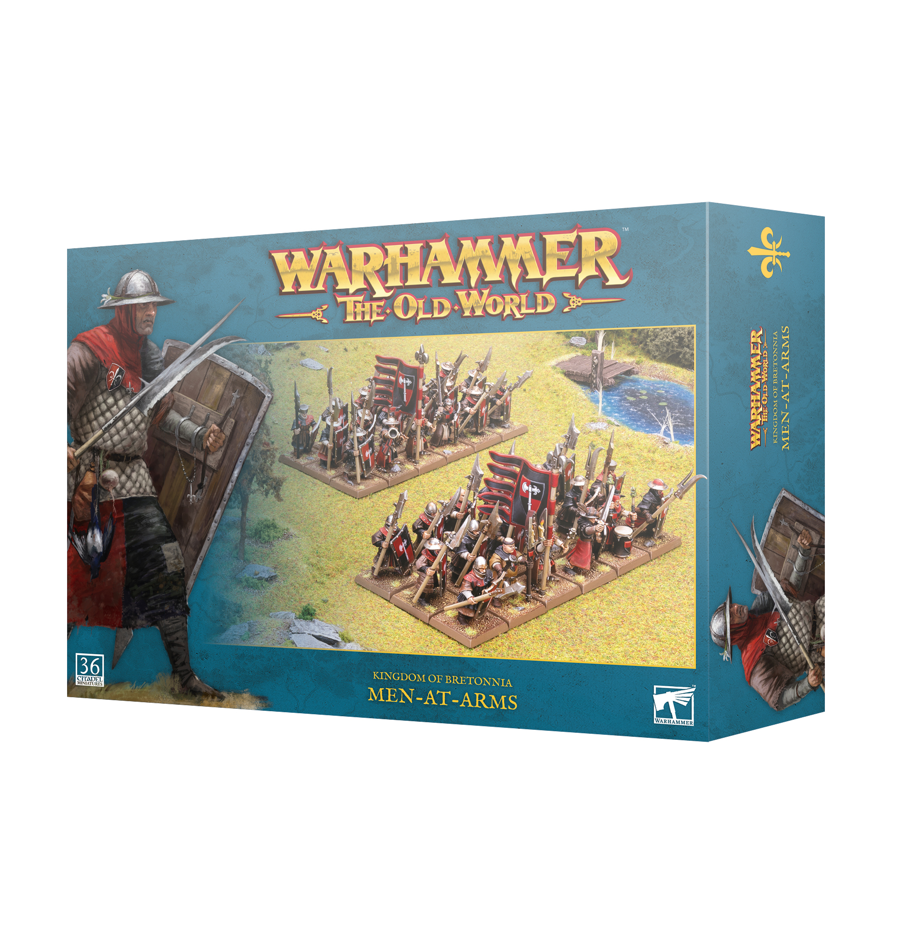 Warhammer 06-12 The Old World: Kingdom of Bretonnia: Men at Arms