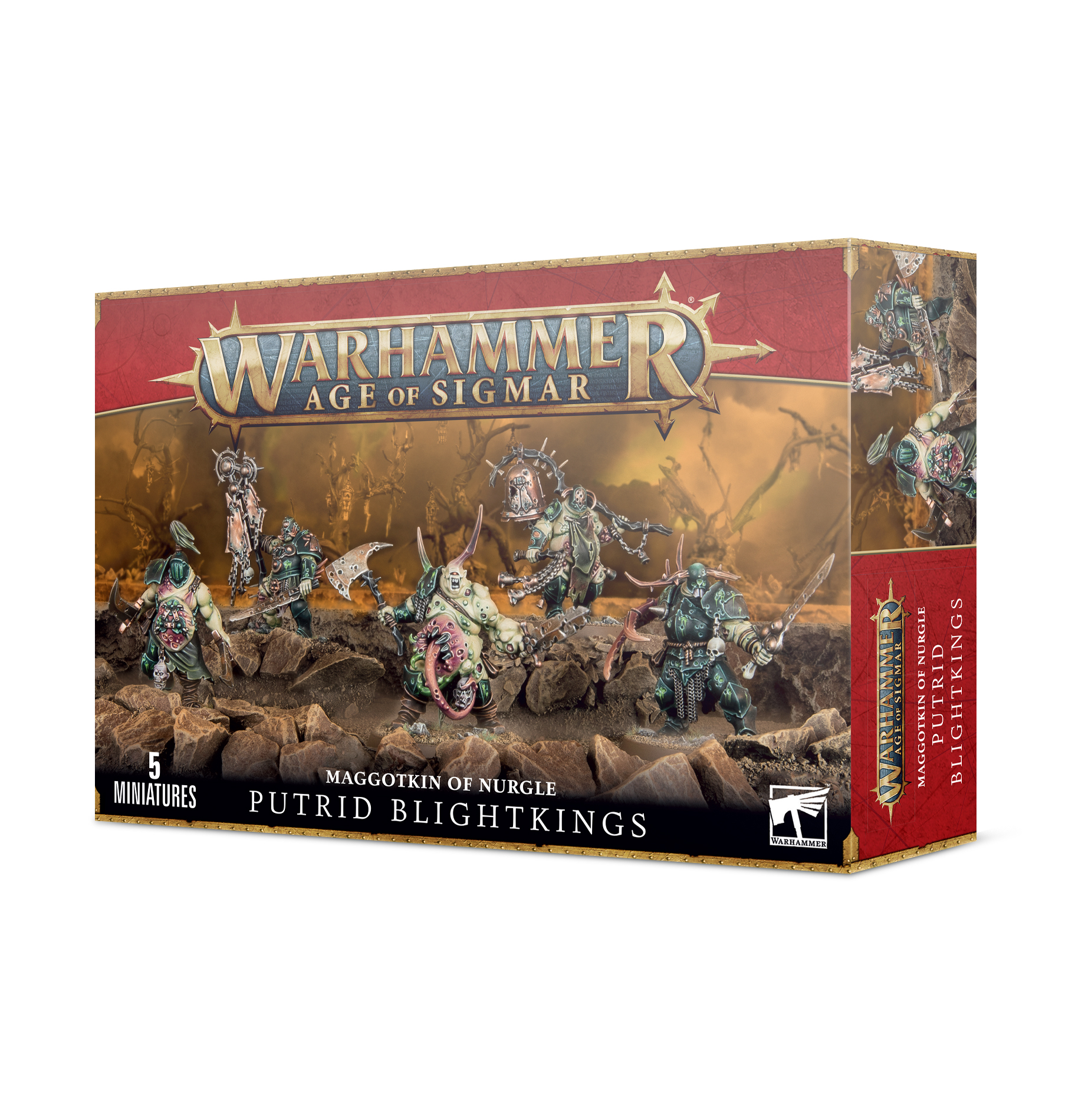 Warhammer 83-28 Nurgle Rotbringers: Putrid Blightkings
