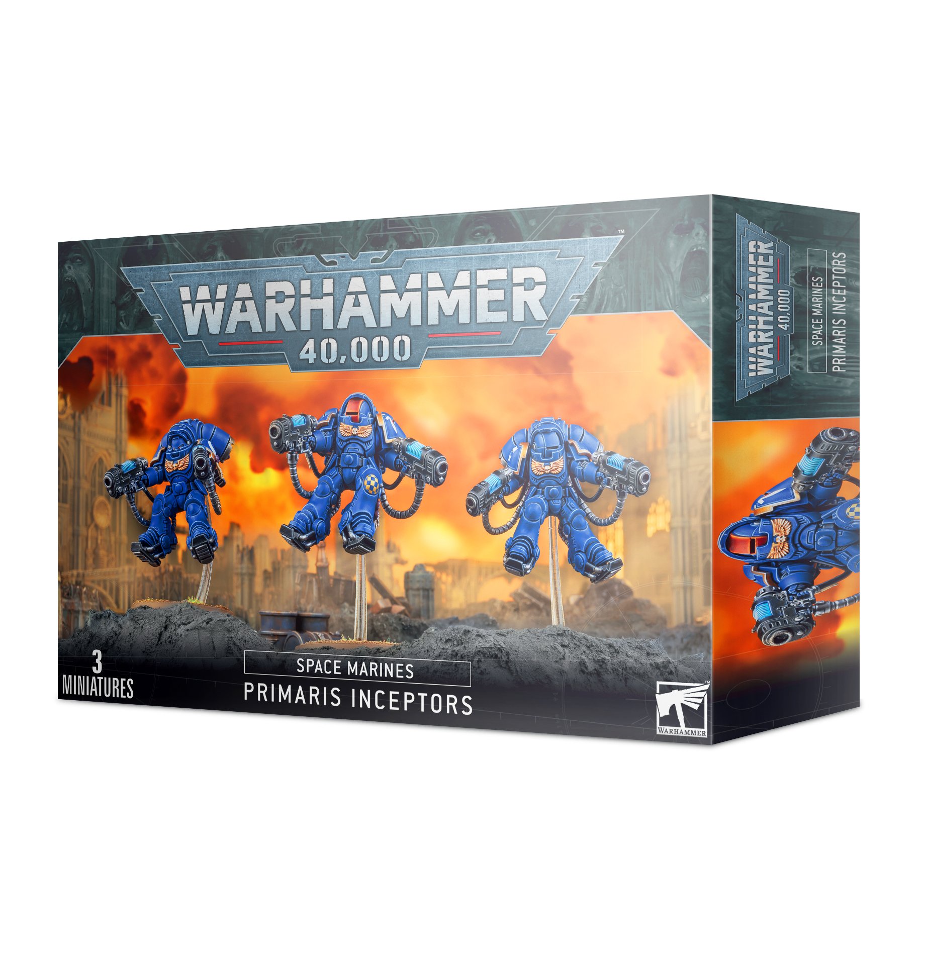 Warhammer 48-79 Space Marines Inceptor Squad