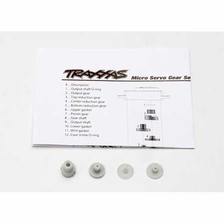 Traxxas 2082 Gear set (for 2080 micro waterproof servo)