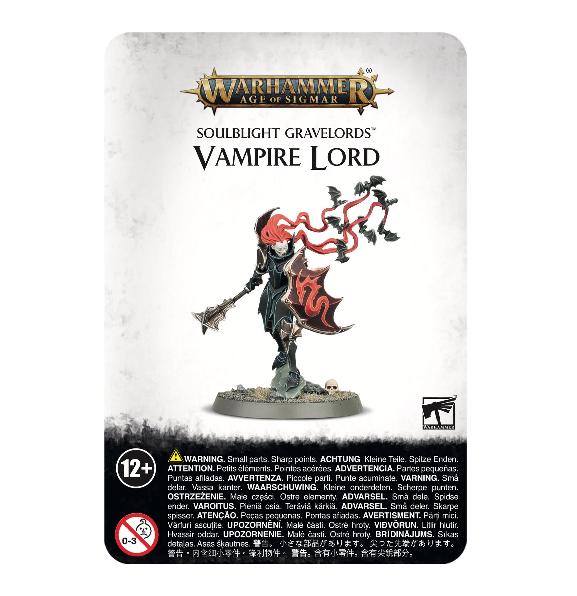 Warhammer 91-52  Age of sigmar Soulblight gravelords, Vampire lord
