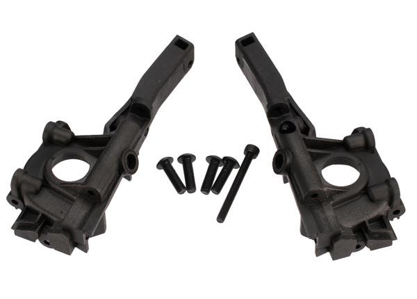 Traxxas 7030X Bulkhead, front(left & right halves)/ 3x10MM BCS (4)