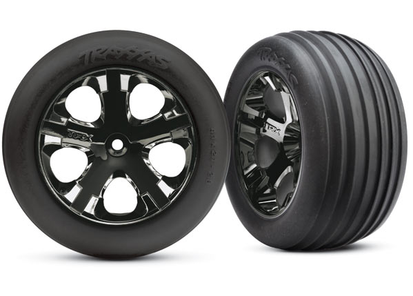Traxxas 3771A Alias ribbed 2.8" on wheels