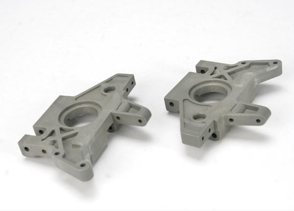 Traxxas 4929R Bulkheads (l & r) (rear) (grey)