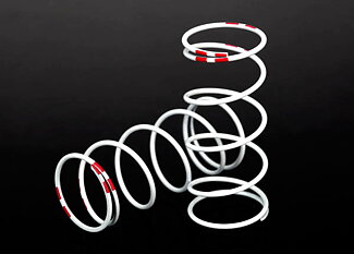 Traxxas 7447 Shock Spring White (GTR XX-Long) (0.884 pink) (2)