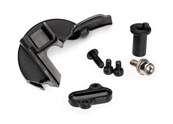 Traxxas 7077R Cover, gear/ motor mount hinge post