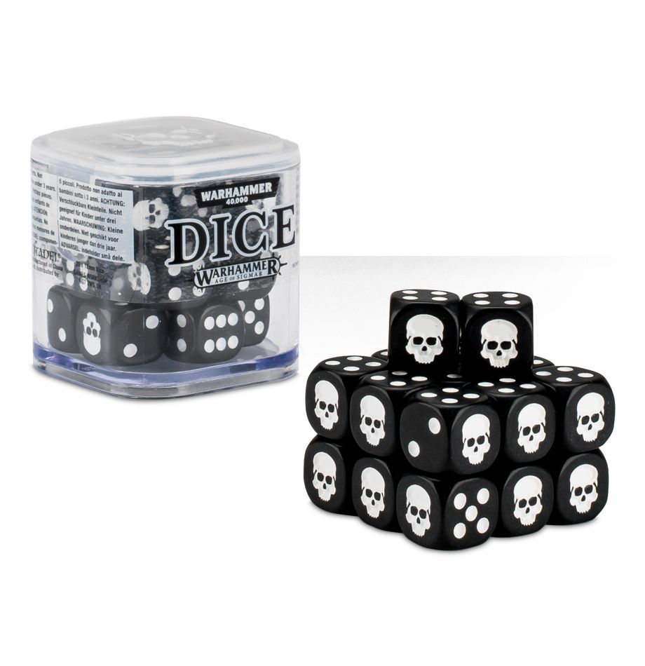 Citadel Dice Cube - Musta