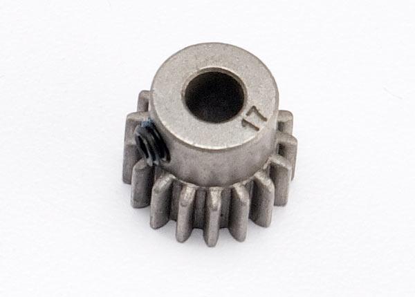 Traxxas 5643 Gear, 17T pinion (0.8 metric pitch, compatible with 32-pitch) (fits 5mm shaft)/ set screw
