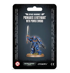 Warhammer 48-84 Space Marines Primaris Lieutenant With Power Sword