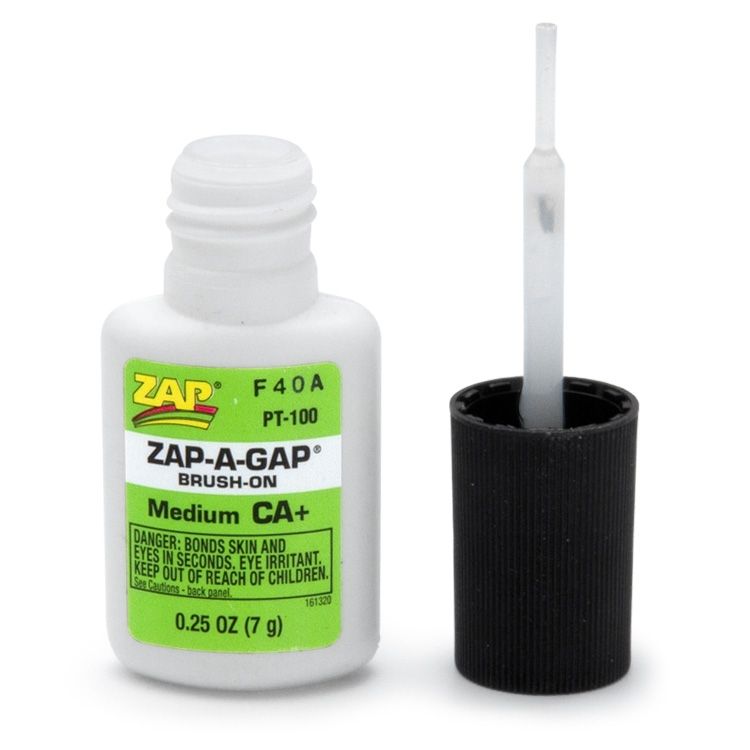 ZAP CA+ 1/4 oz 7gr Brush-On Green - 3