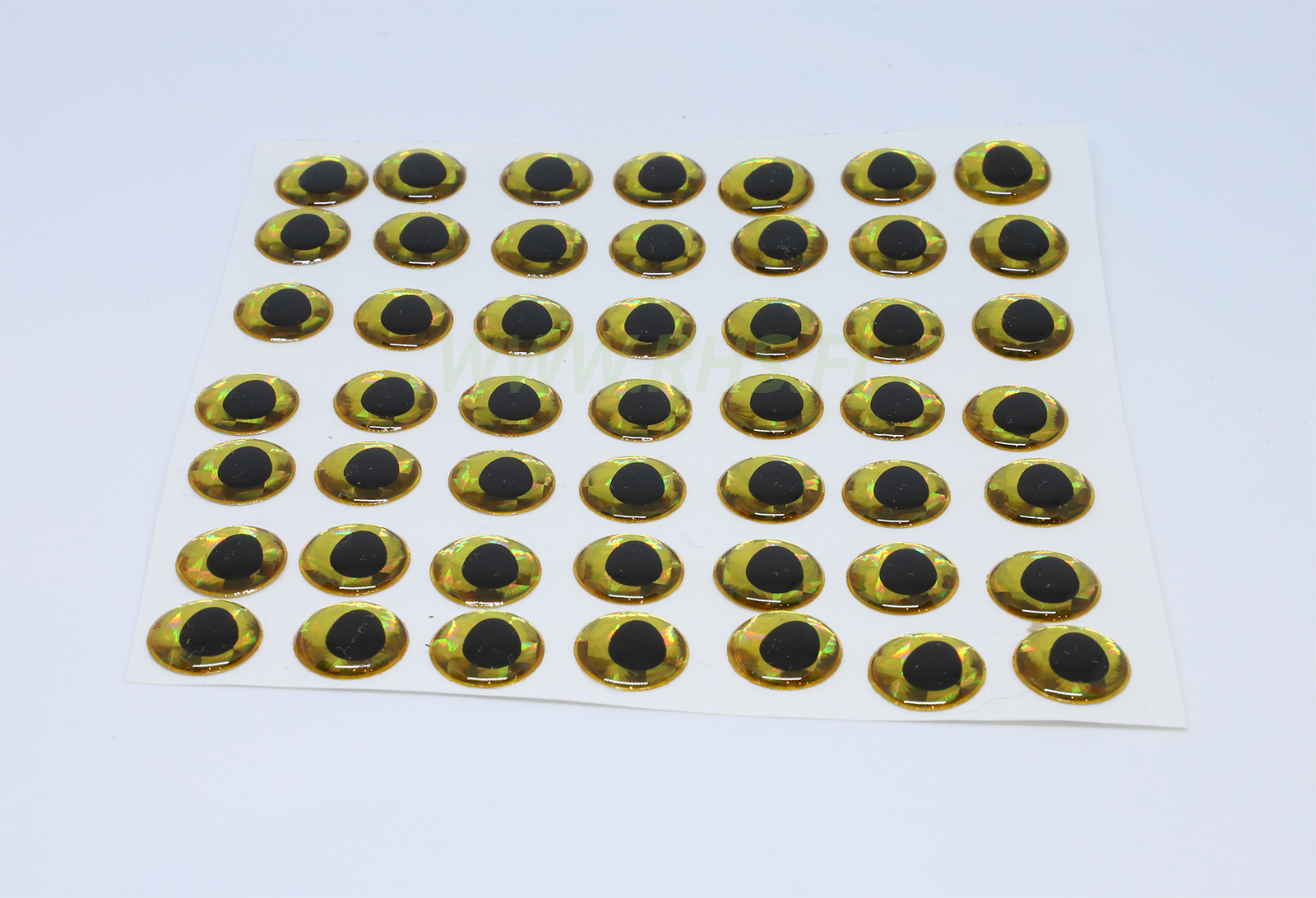 Mactac molded silmät 13mm Kulta 10kpl