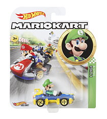 Hot Wheels Mariokart Vehicles GLP37 Luigi Standard Kart