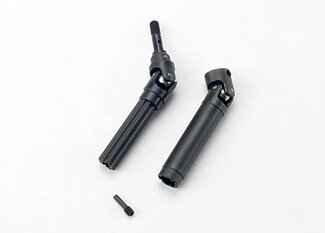Traxxas 7151 Driveshaft assembly (1) left or right (fully assembled, ready to install)/ 3x10mm screw pin (1)