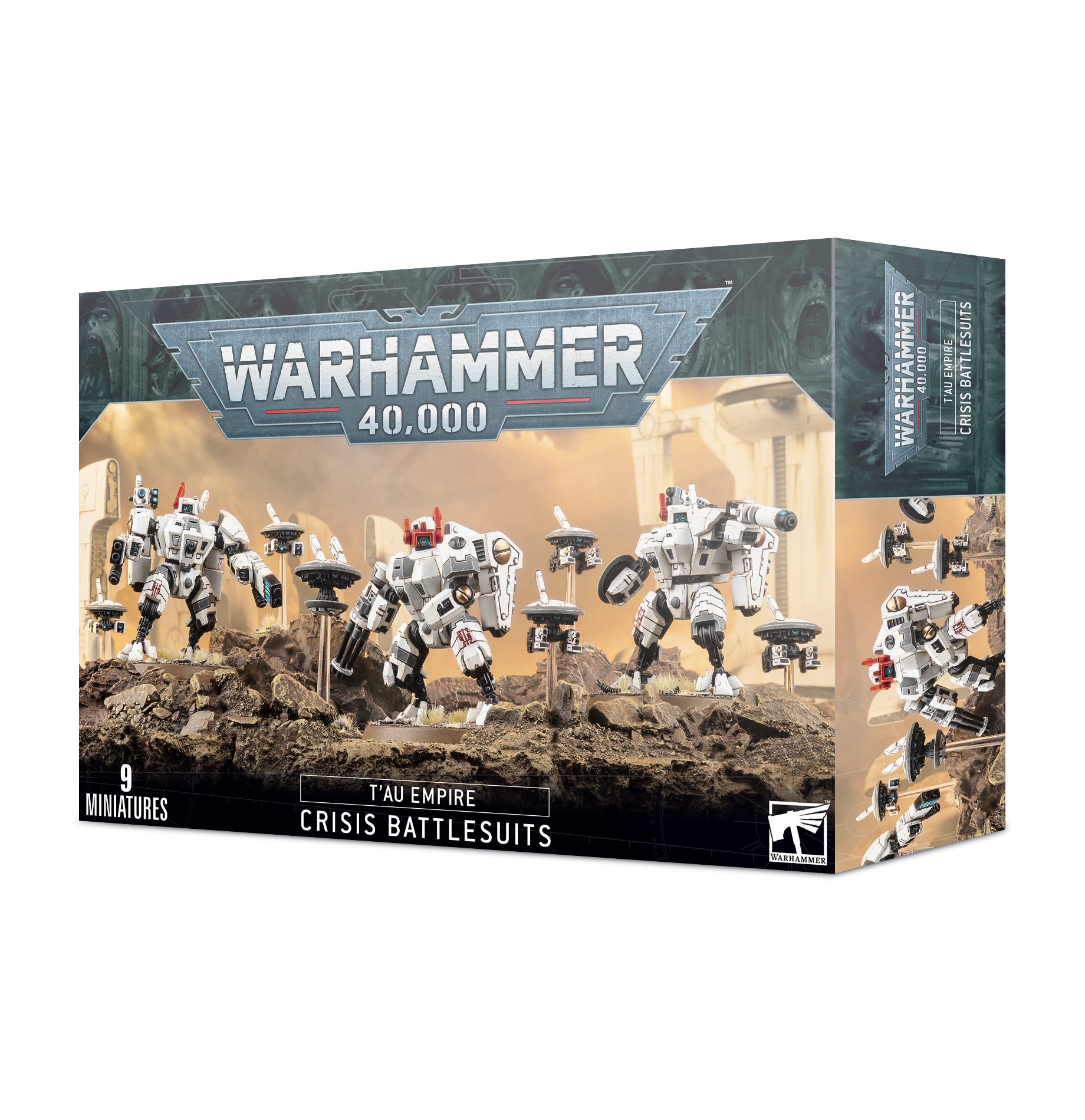 Warhammer 56-07 Tau Empire: XV8 Crisis Battlesuit Team