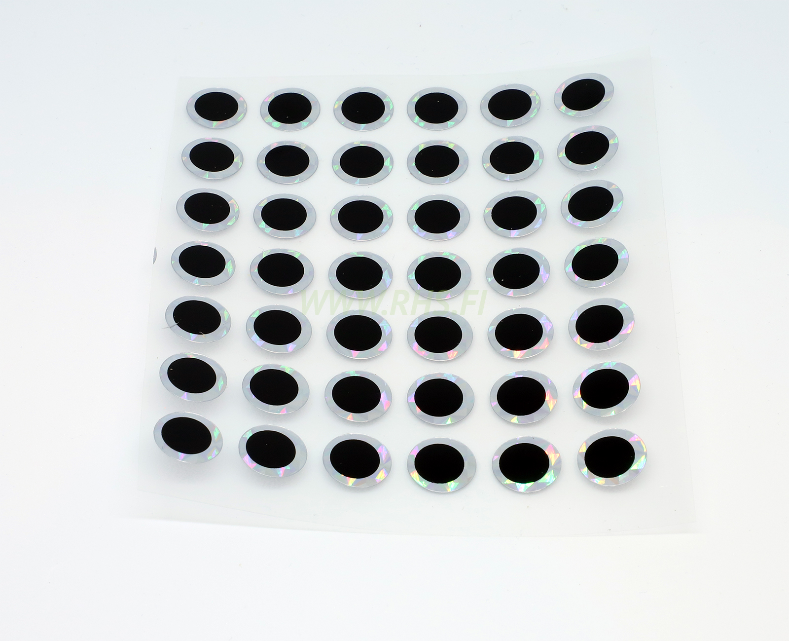 Tape  eyes 13mm Silver