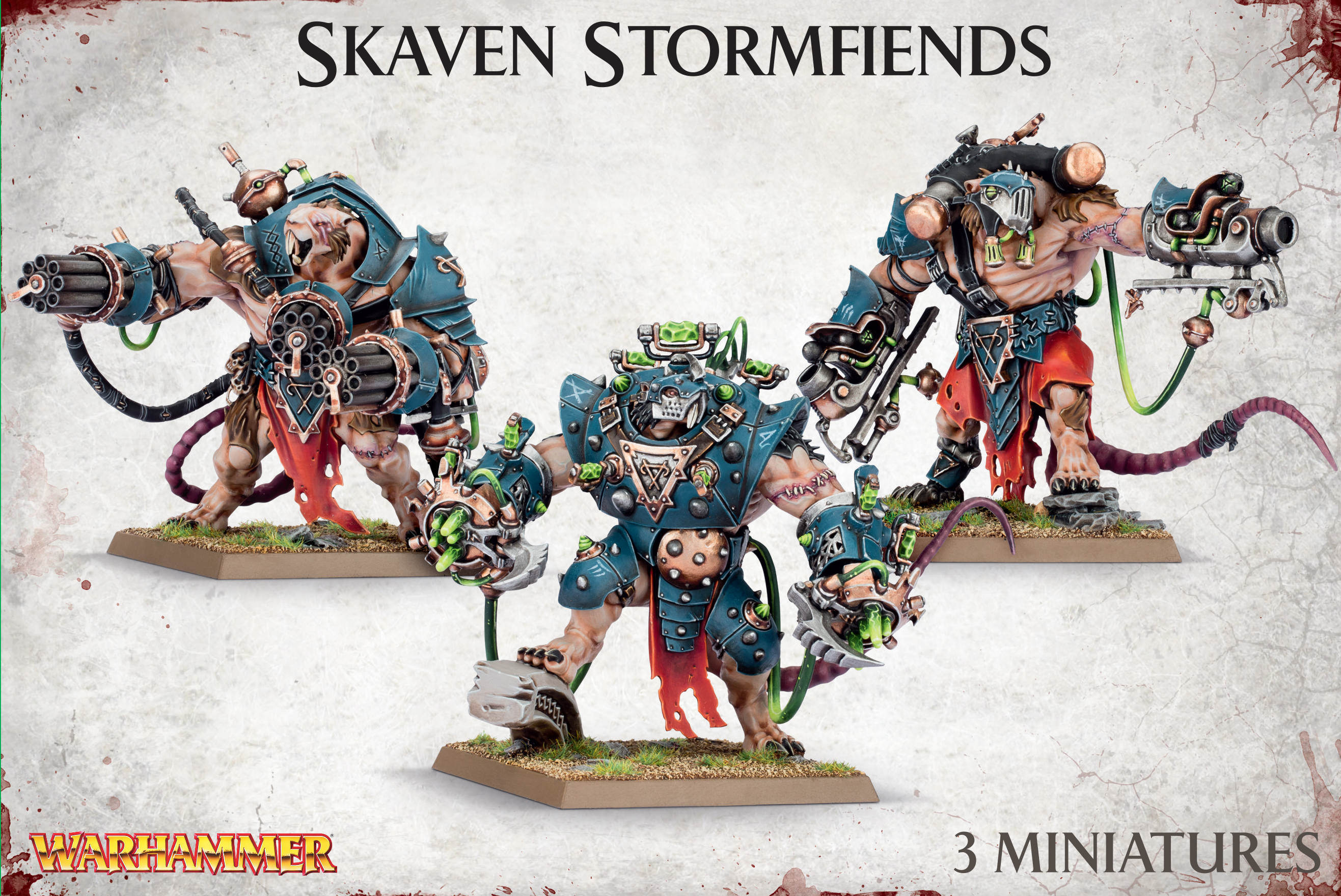 Warhammer 90-17 Skaven Stormfiends