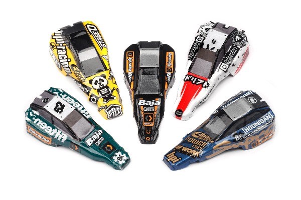 Hpi 114283 q32 baja buggy body and wing set (clear) - 2