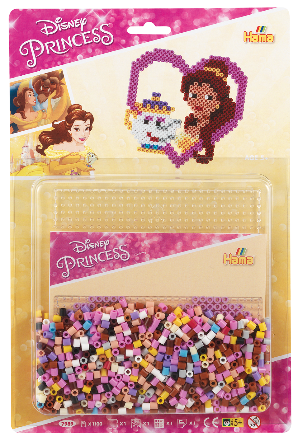 Hama 7989 Disney Princess 1100pcs