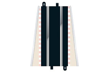 Scalextric C8205 Standard straight 350mm x 2