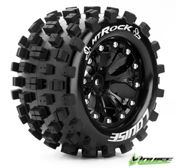 Louise L-T3275B Tire & Wheel MT-ROCK 2,8" Black  0 offset rim (2)