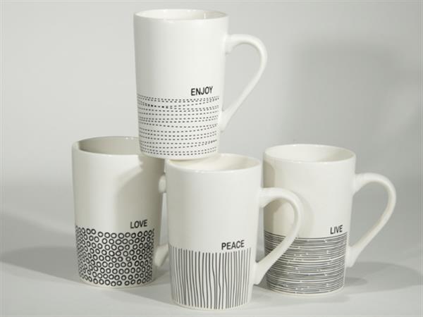 Mugg Love Vit - 3