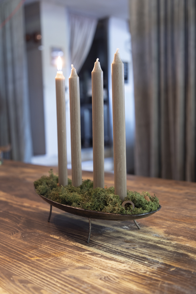 Ljusfat för Stumpar 16x40 cm, silvergrå - 4
