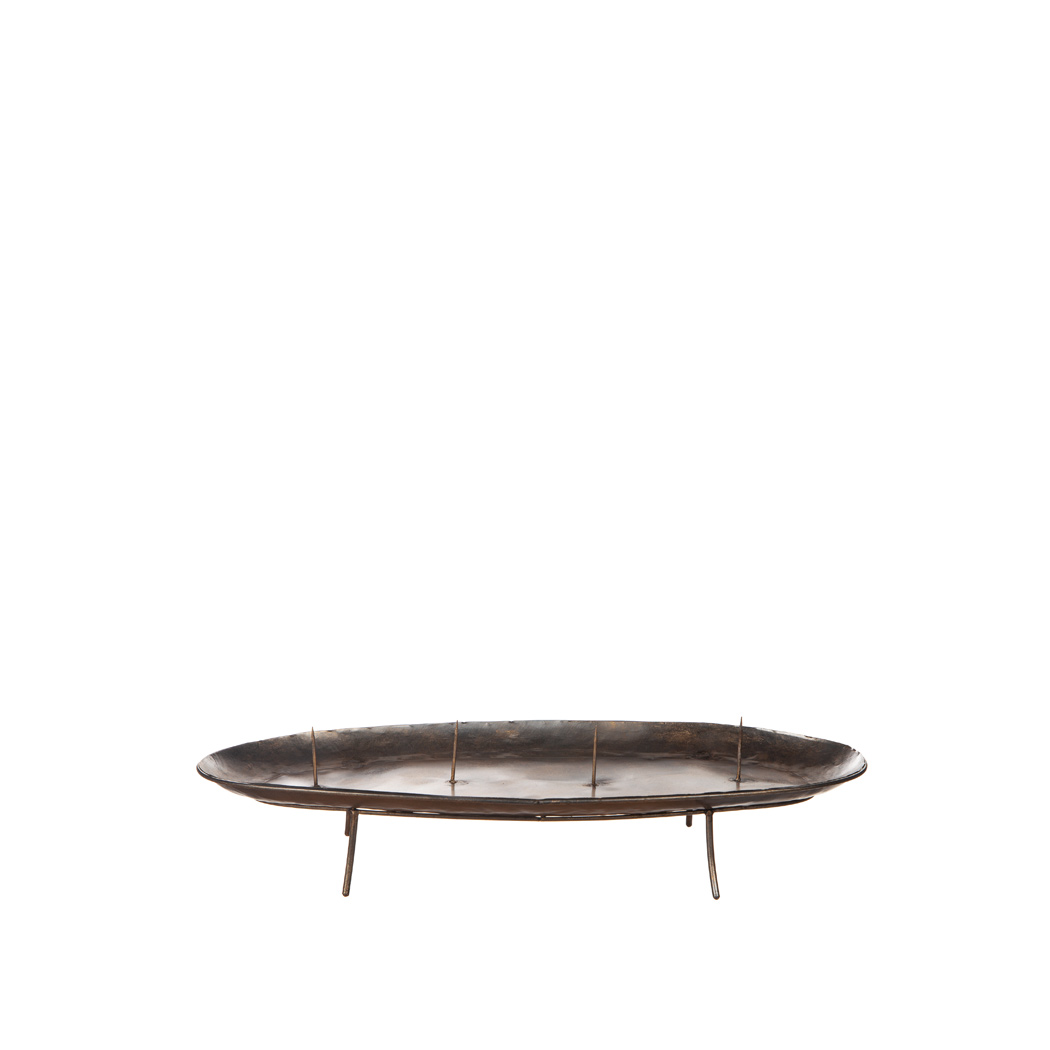 Ljusfat för Stumpar 16x40 cm, silvergrå - 2