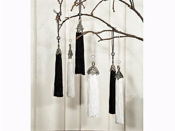 Tassel Epona svart, 5x24x3 cm
