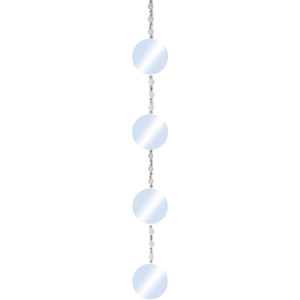 Glasmobil rund, 150 cm lång - 2