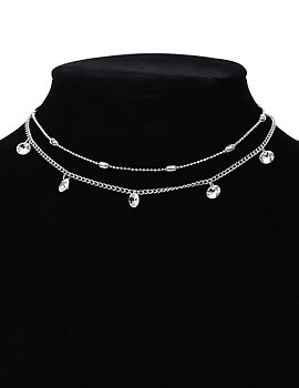Halsband Double Layer Diamond