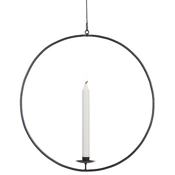 Hänglykta Sweet, svart 40 cm