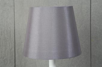Lampskärm Silka, mellangrå 13x18x15cm - 3
