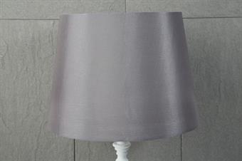 Lampskärm Silka rund, mellangrå 27x35x25cm - 2