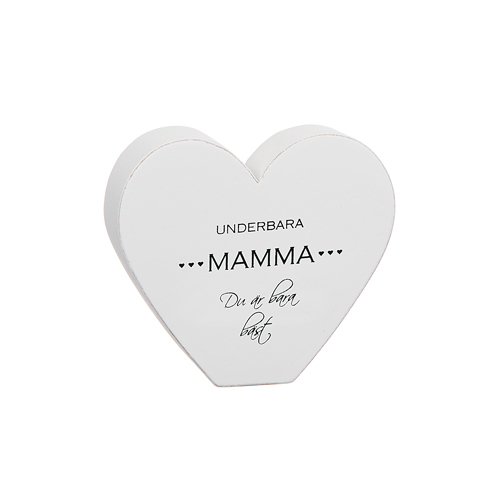 Stående Hjärta - Mamma, du är bäst - 2