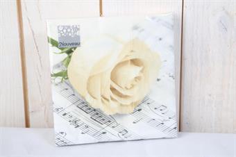 Servett White Rose