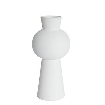 Vas Marble vit, 29 cm